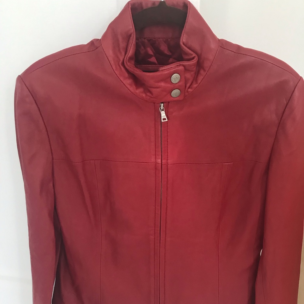 Andrew Marc leather jacket M